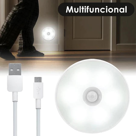 Luminárias Led S/ Fio Com Sensor Presença