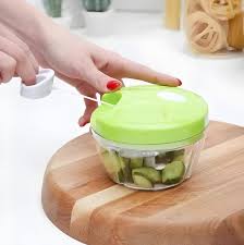 Mini Processador e Triturador de Alimentos Manual