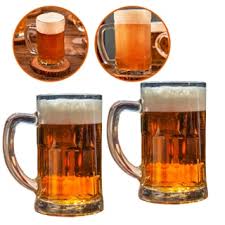 Kit 2 Canecas de Chopp/Cerveja 350ml